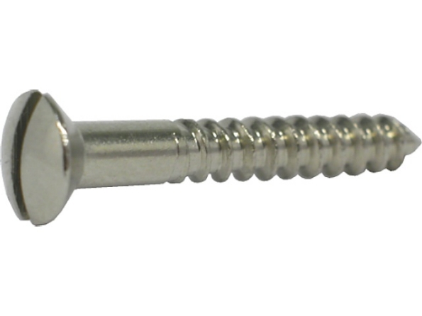 Afbeeldingen van Kelfort messing vernikkeld, lenskop met zaagsnede     4.0x45