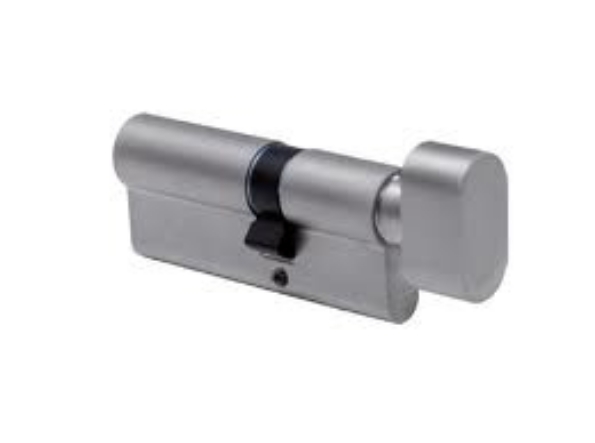 Afbeeldingen van Oxloc Profielcilinder knop dubbel cz40t40, SKG2