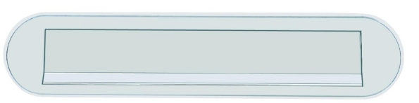 Afbeeldingen van HOPPE Briefplaat 454, ronde hoek