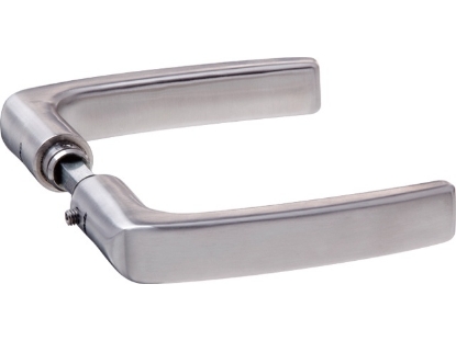 Afbeeldingen van P&e deurkrukken, rond, rvs