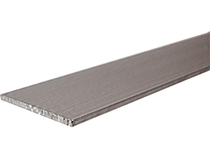 Afbeeldingen van AluArt Platstaf, aluminium 3m 25x2