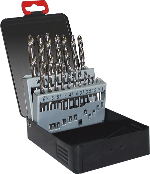 Afbeeldingen van Kelfort Metaalborenset HSS Cobalt 1.0-10mm