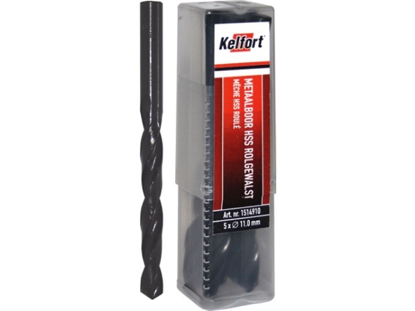 Afbeeldingen van Kelfort Gerolde Metaalspiraalboor HSS 4.0mm