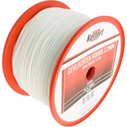 Afbeeldingen van Kelfort Gevlochten koord wit 2.2mm