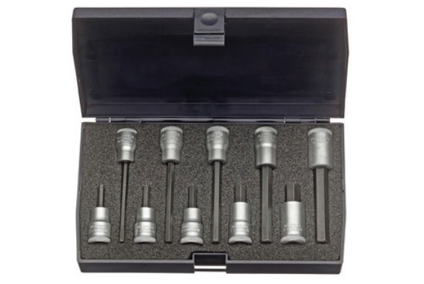 Afbeeldingen van GEDORE Dopsleutel-schroevendraaierset 3/8" 10-delig IN 30 LKM 4-10mm