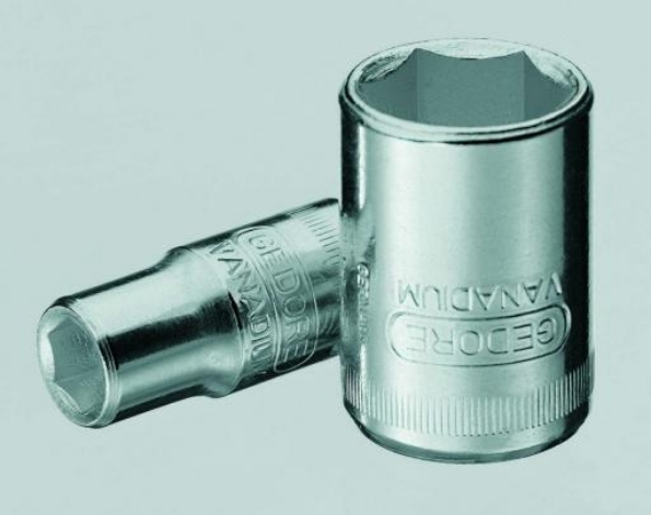 Afbeeldingen van GEDORE Dopsleutel 1/4" 6-kant 20 (MM) 13mm