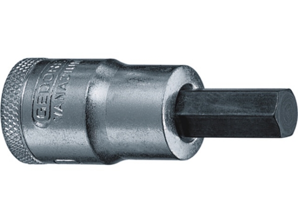 Afbeeldingen van GEDORE Dopsleutel-schroevendraaier 1/2" tbv binnenzeskant-schroeven IN 19 6mm