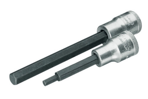 Afbeeldingen van GEDORE Dopsleutel-schroevendraaier 1/2" tbv binnenzeskant-schroeven, lang IN 19 L 5mm