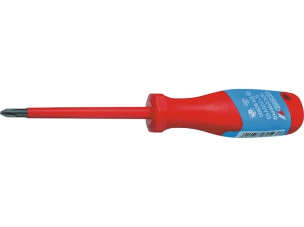 Afbeeldingen van GEDORE VDE-Schroevendraaier tbv kruiskop-schroeven PH VDE 2160 PH