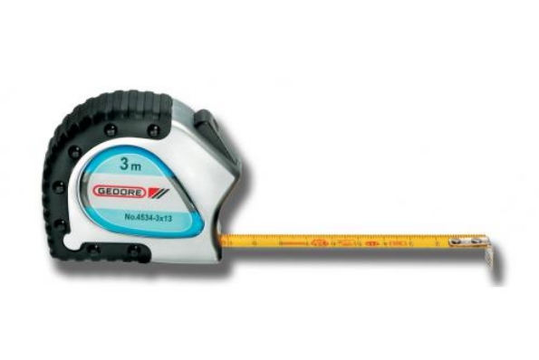 Afbeeldingen van GEDORE Rolbandmaat met vastzetknop 4534 13 mm  3 meter