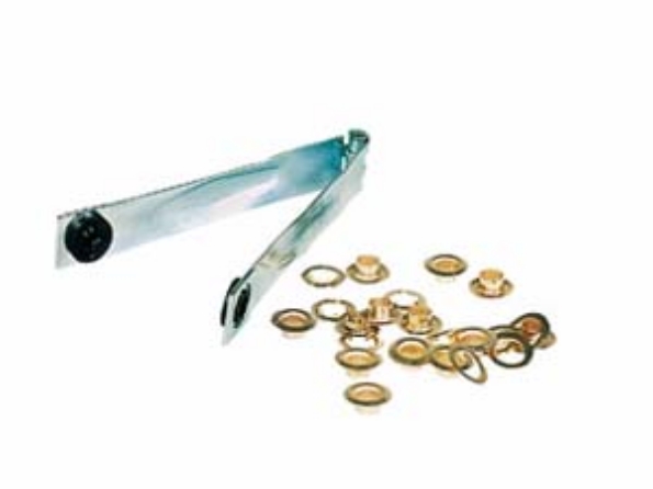 Afbeeldingen van Zeilringentang (incl. 12 messing zeilringen)