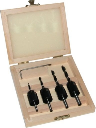 Afbeeldingen van RvSTools Verzinkborenset Economy 4 delig