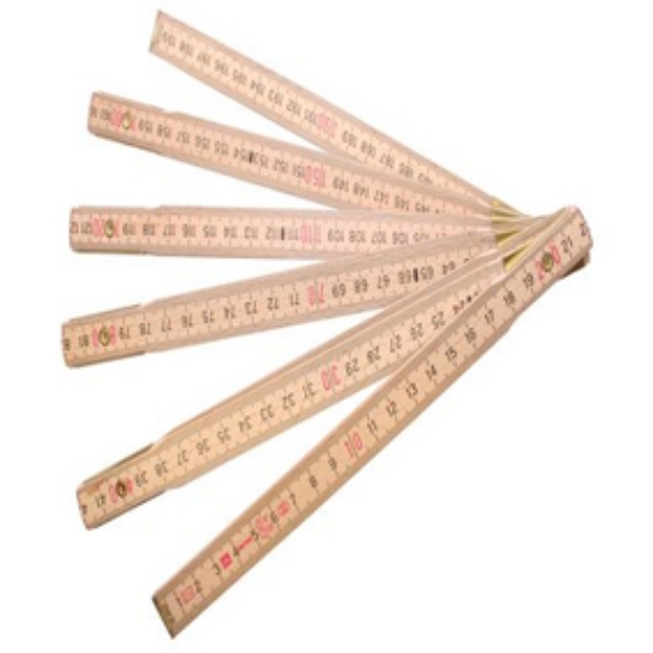 Afbeeldingen van Hultafors Duimstok 59-2-10  hout 2 meter