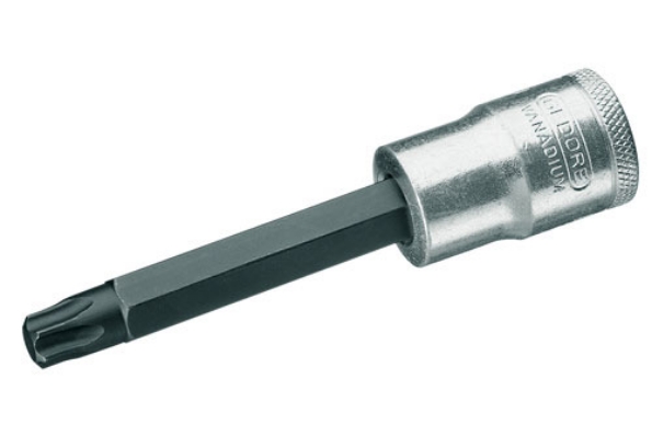 Afbeeldingen van GEDORE Dopsleutel-schroevendraaier 1/2" tbv inwendige TORX® schroeven, lang ITX 19 L TX20