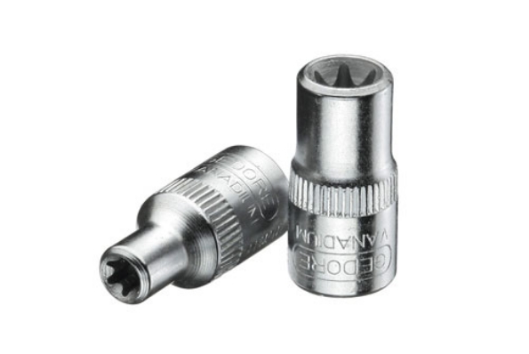 Afbeeldingen van GEDORE Dopsleutel 1/4" tbv uitwendige TORX® schroeven TX 20 E10