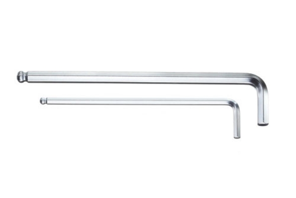 Afbeeldingen van GEDORE Stiftsleutel tbv binnenzeskant-schroeven, extra lang, met kogelkop 42 KEL 2,5mm