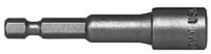 Afbeeldingen van Elzet Dopbit 1/4" magnetisch, metrisch XH 13mm