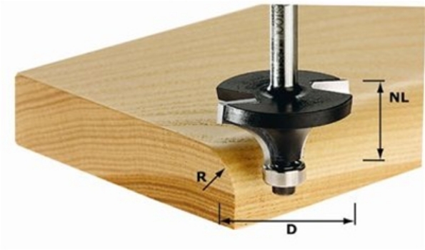 Afbeeldingen van Festool Afrondfrees HW