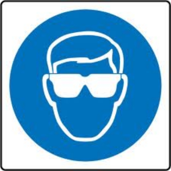 Afbeeldingen van Pikt-o-norm Pictogram oogbescherming verplicht 200mm