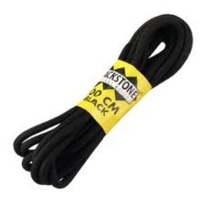Afbeeldingen van Blackstone veters zwart       120cm
