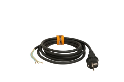 Afbeeldingen van Qwattpro aansluitsnoer 5 meter 3x1, h07rn-f ip44/16a