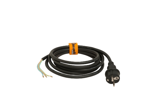 Afbeeldingen van Qwattpro aansluitsnoer 5 meter 3x1, h07rn-f ip44/16a