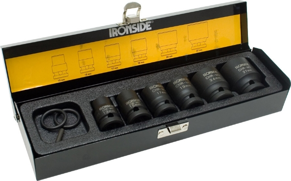 Afbeeldingen van Ironside Krachtdoppenset 1/2" 6-delig