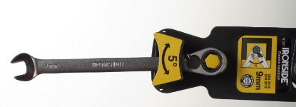 Afbeeldingen van Ironside Ratelsleutel cv 9mm