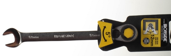 Afbeeldingen van Ironside Ratelsleutel cv 12mm