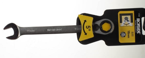 Afbeeldingen van Ironside Ratelsleutel cv 16mm