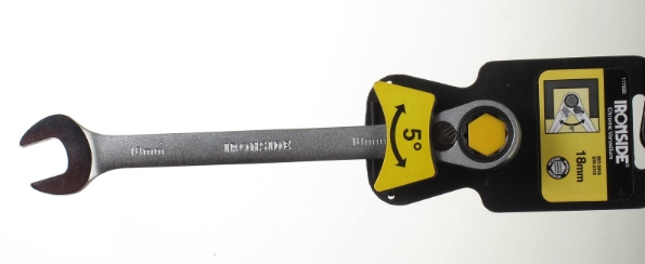 Afbeeldingen van Ironside Ratelsleutel cv 18mm