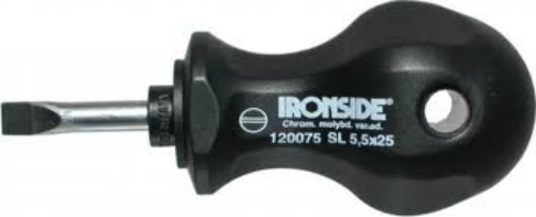 Afbeeldingen van Ironside Schroevendraaier Stubby  6,2x25mm