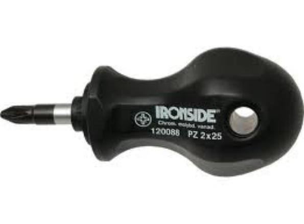 Afbeeldingen van Ironside Schroevendraaier stubby PH2x25mm