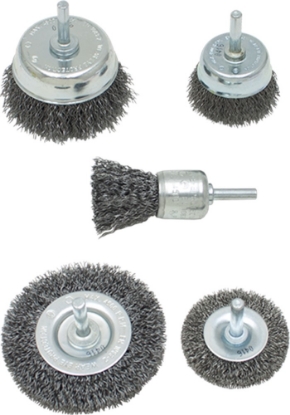 Afbeeldingen van Ironside Staaldraadborstelset 5dlg