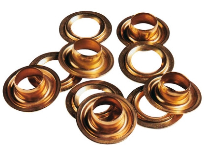 Afbeeldingen van Prym zeilringen messing 0B kous 8mm (1000)