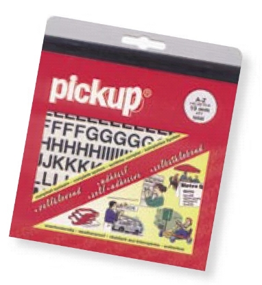 Afbeeldingen van Pickup letter z zwart , 60 mm