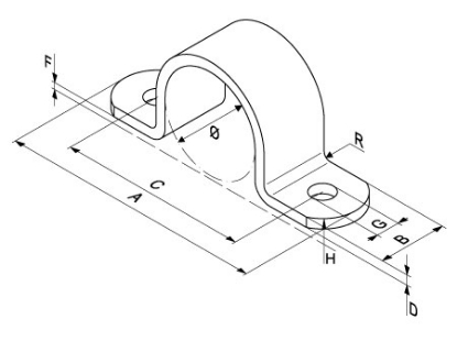 Afbeeldingen van Kapbeugel verhoogd model zwart   2”