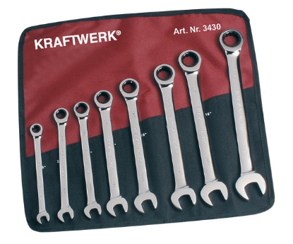 Afbeeldingen van Kraftwerk steekringratelsleutel 8dl