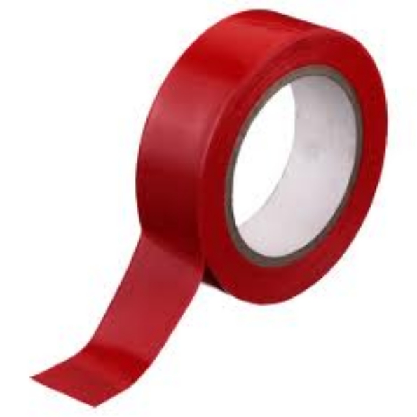 Afbeeldingen van TechnoTape Isolatietape Neutraal Soft PVC Neutraal Soft PVC rood 19mm x 10m