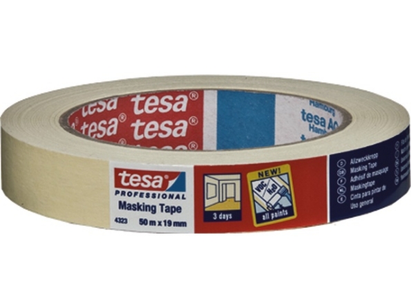 Afbeeldingen van tesa® Maskeertape Universeel 4323 19mm x 50m