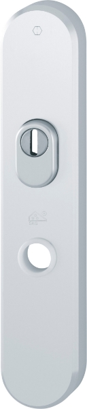 Afbeeldingen van HOPPE Veiligheidsschild buiten ovaal comfort 2236S-ZA PC72 F1