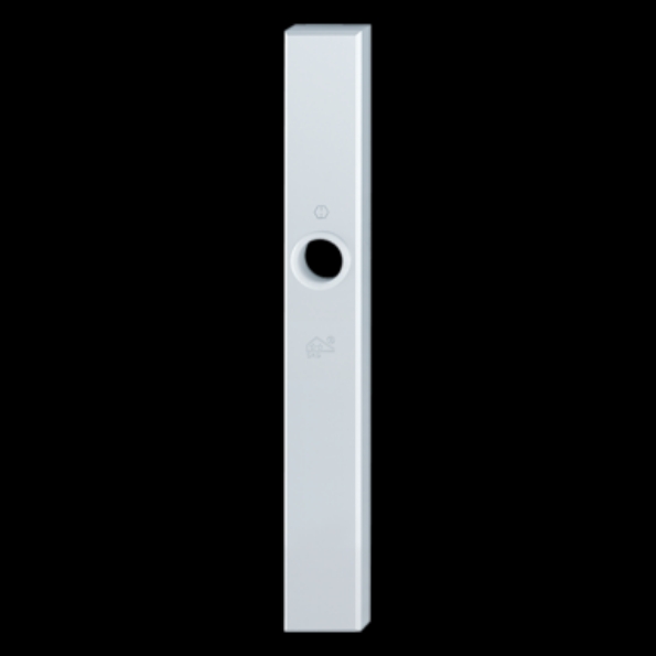 Afbeeldingen van HOPPE Veiligheidsschild buiten recht smal 2278 Blind F1