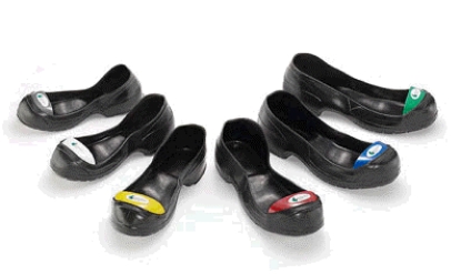 Afbeeldingen van Veiligheidsoverschoen wit     39-40