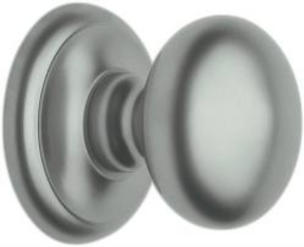 Afbeeldingen van Opentech Knop rozet rond Vast PVD Svezia white pearl pvd+