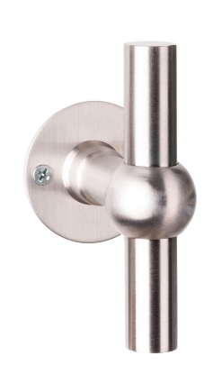 Afbeeldingen van INTERSTEEL Gatdeel T-model RVS 0633