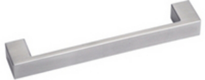 Afbeeldingen van Fm meubelgreep HOH=320mm   rvs