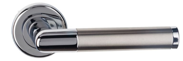 Afbeeldingen van Reguitti Deurkruk Torino chroom/inox