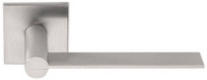 Afbeeldingen van Fm deurkruk edgy vierkant  rvs