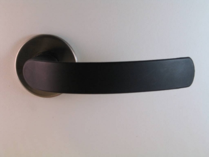 Afbeeldingen van D-line deurkruk zwart, 12.4151.15.010