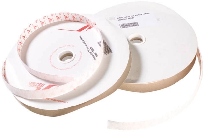 Afbeeldingen van VDB Haakband 20mm wit 25 meter